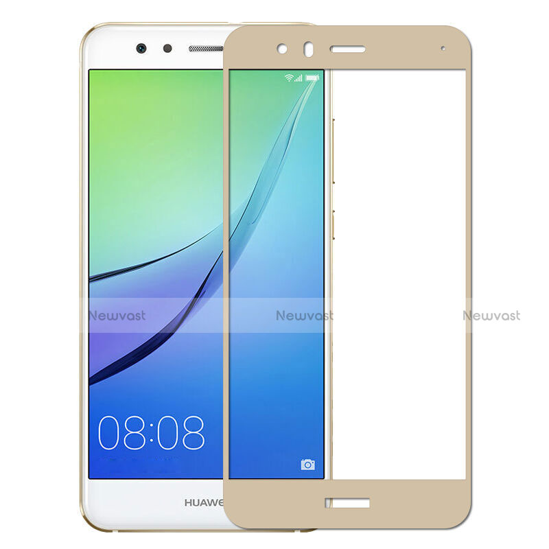 Ultra Clear Full Screen Protector Tempered Glass for Huawei P10 Lite Gold