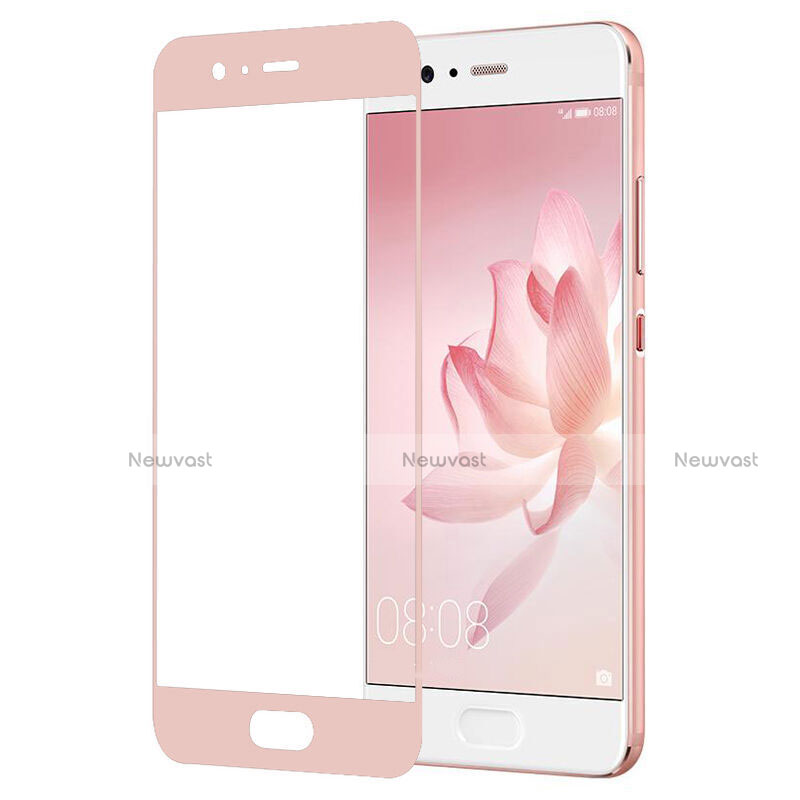 Ultra Clear Full Screen Protector Tempered Glass for Huawei P10 Pink