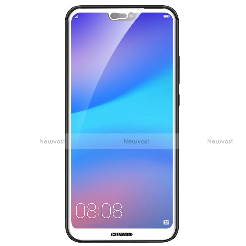 Ultra Clear Full Screen Protector Tempered Glass for Huawei P20 Lite White