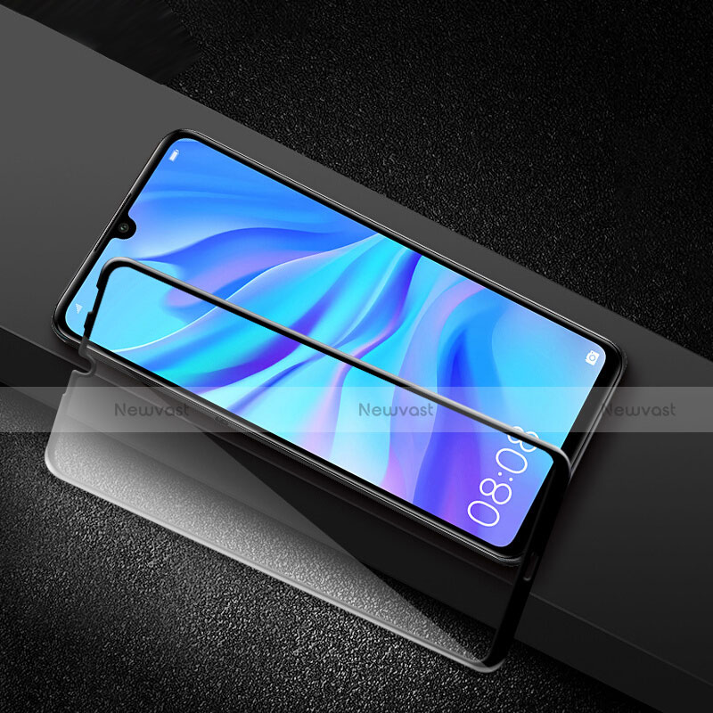 Ultra Clear Full Screen Protector Tempered Glass for Huawei P30 Lite Black