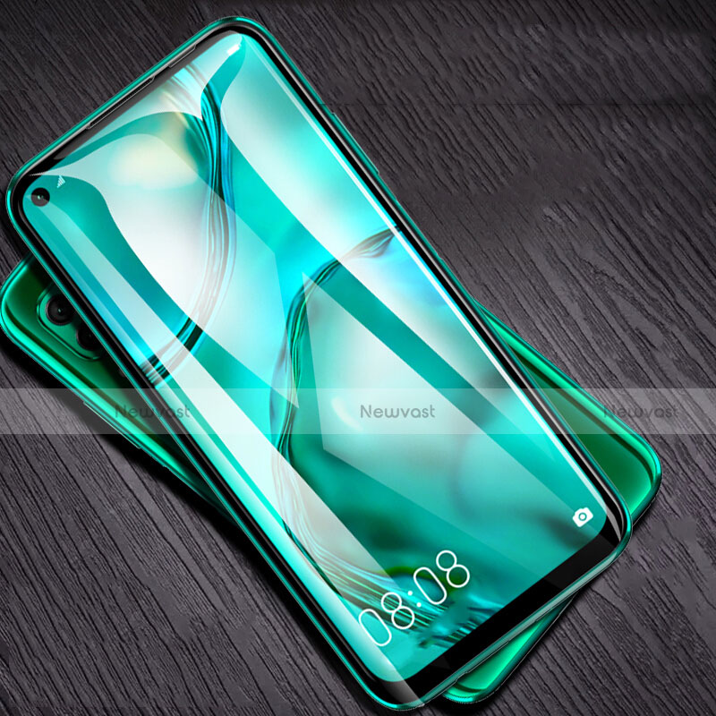 Ultra Clear Full Screen Protector Tempered Glass for Huawei P40 Lite Black