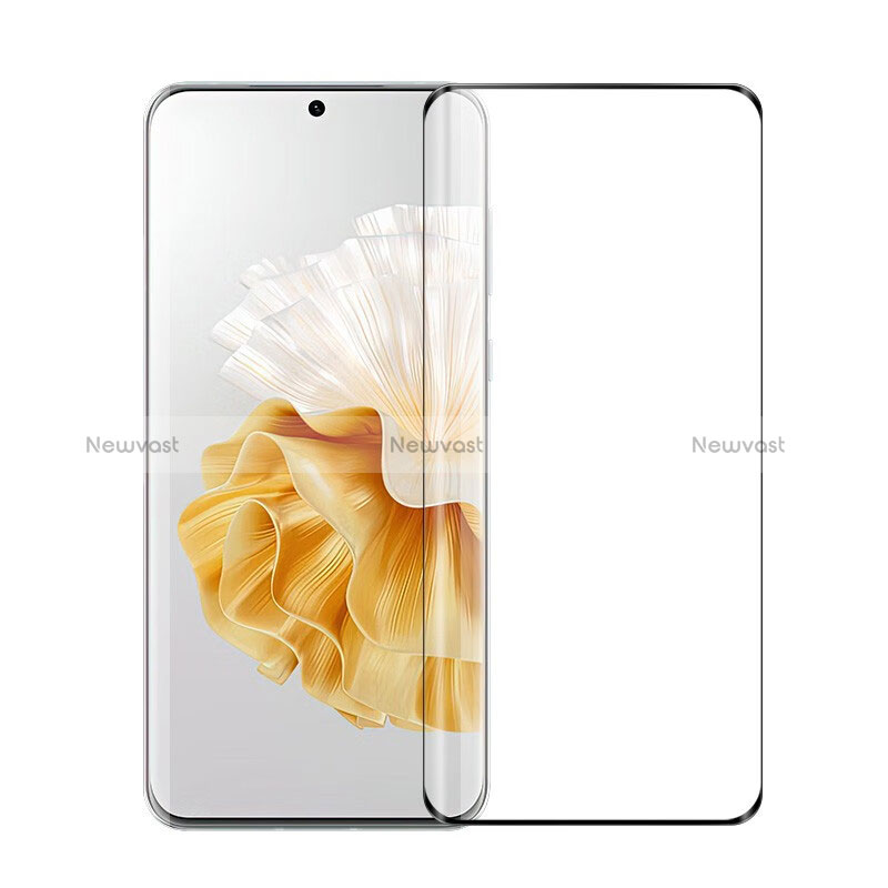 Ultra Clear Full Screen Protector Tempered Glass for Huawei P60 Art Black