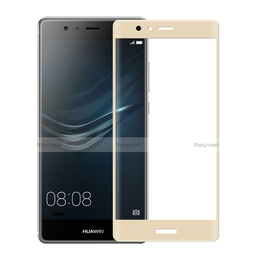 Ultra Clear Full Screen Protector Tempered Glass for Huawei P9 Gold