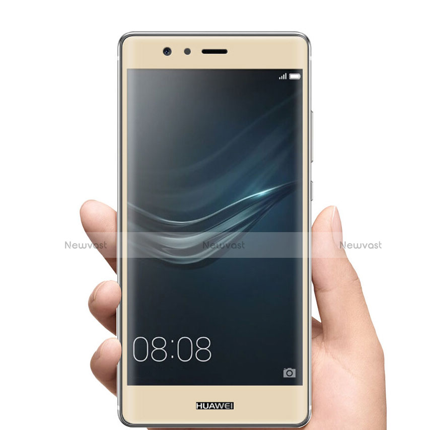 Ultra Clear Full Screen Protector Tempered Glass for Huawei P9 Gold