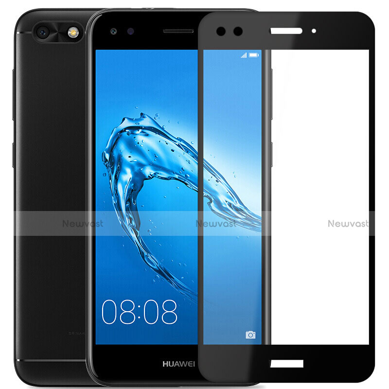 Ultra Clear Full Screen Protector Tempered Glass for Huawei P9 Lite Mini Black