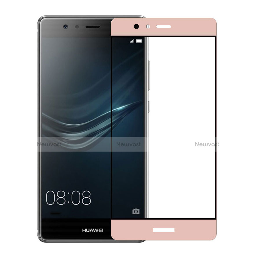 Ultra Clear Full Screen Protector Tempered Glass for Huawei P9 Pink