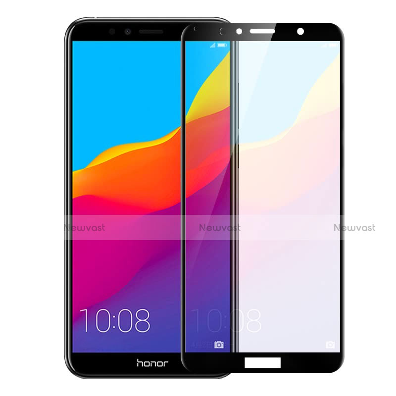 Ultra Clear Full Screen Protector Tempered Glass for Huawei Y6 (2018) Black