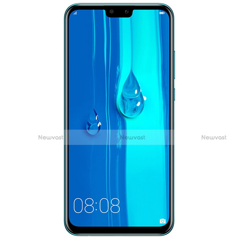 Ultra Clear Full Screen Protector Tempered Glass for Huawei Y9 (2019) Black