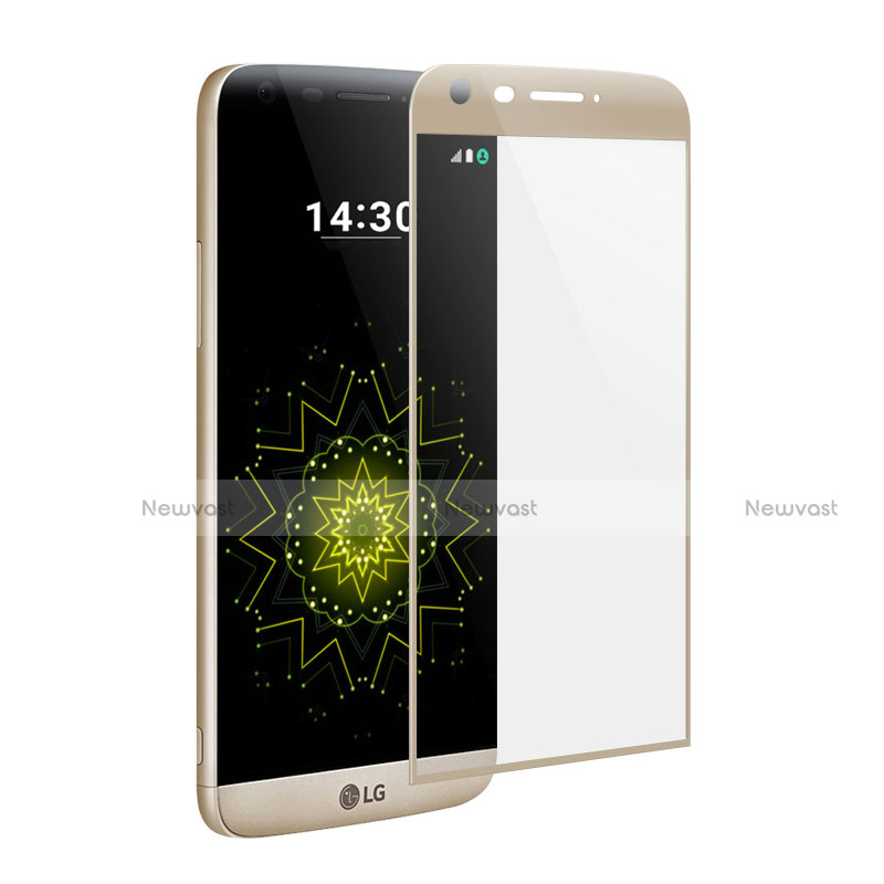 Ultra Clear Full Screen Protector Tempered Glass for LG G5 Gold