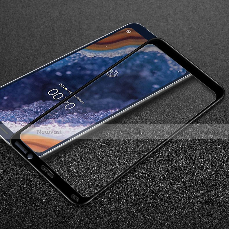 Ultra Clear Full Screen Protector Tempered Glass for Nokia 9 PureView Black