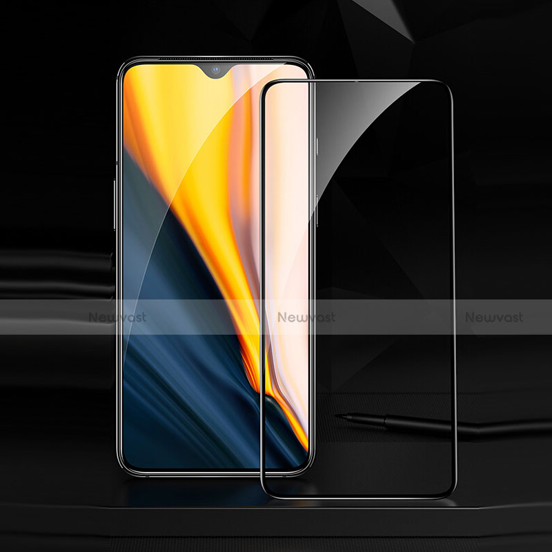 Ultra Clear Full Screen Protector Tempered Glass for OnePlus 7 Black