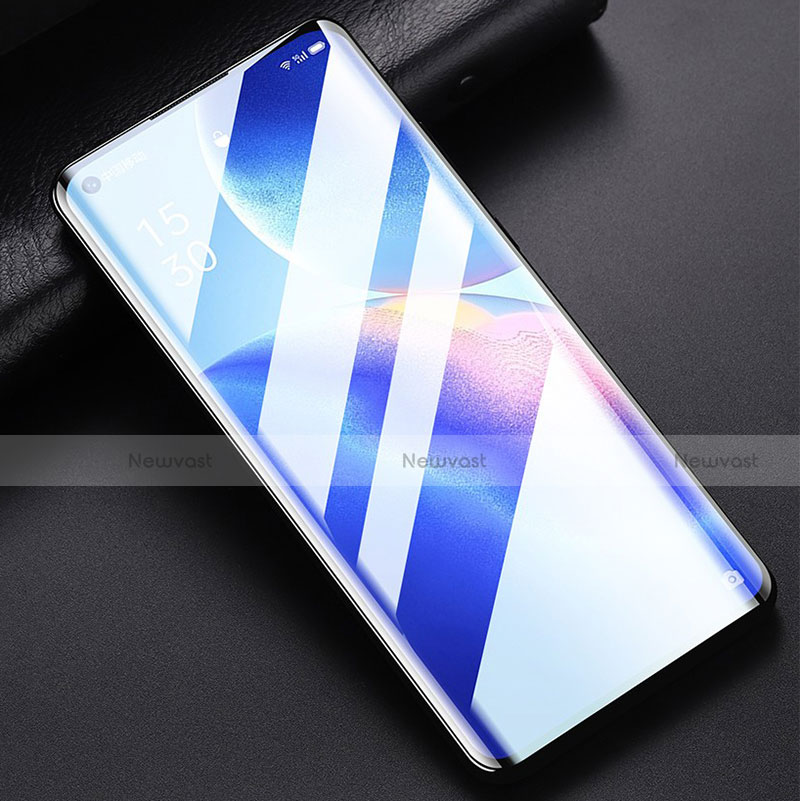 Ultra Clear Full Screen Protector Tempered Glass for Oppo Find X3 Neo 5G Black