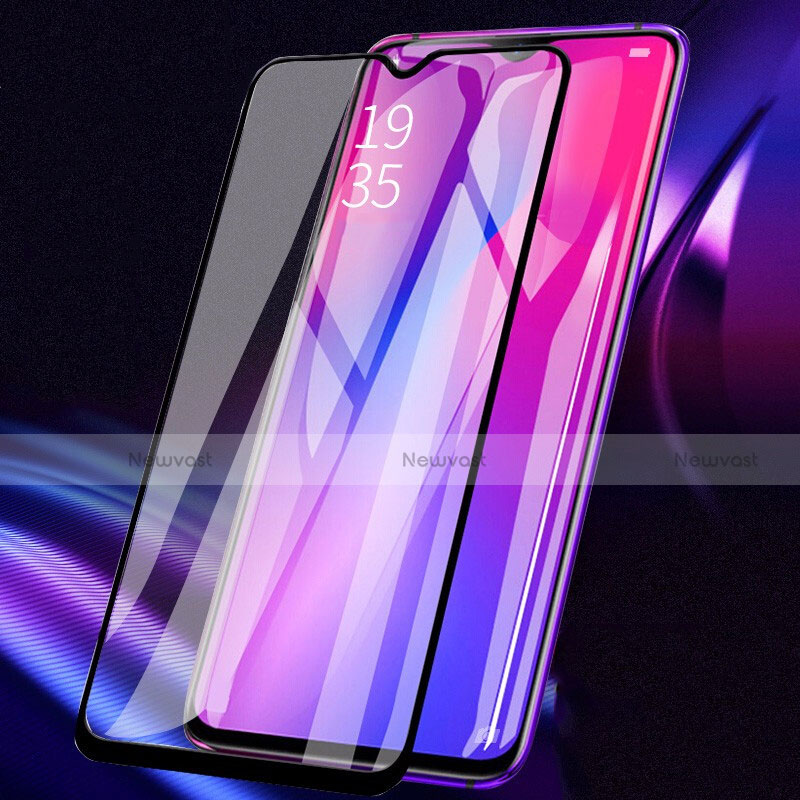 Ultra Clear Full Screen Protector Tempered Glass for Oppo RX17 Pro Black