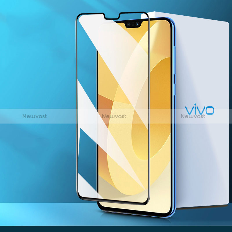 Ultra Clear Full Screen Protector Tempered Glass for Vivo V23 5G Black