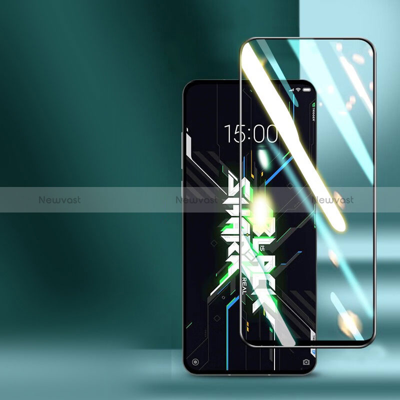 Ultra Clear Full Screen Protector Tempered Glass for Xiaomi Black Shark 5 RS 5G Black