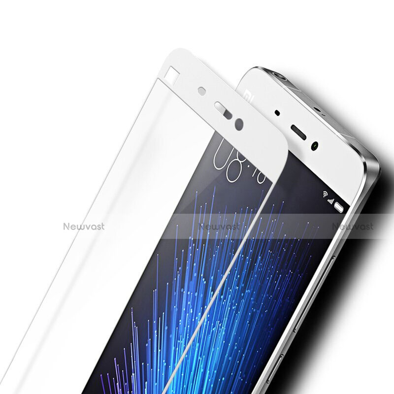 Ultra Clear Full Screen Protector Tempered Glass for Xiaomi Mi 5 White