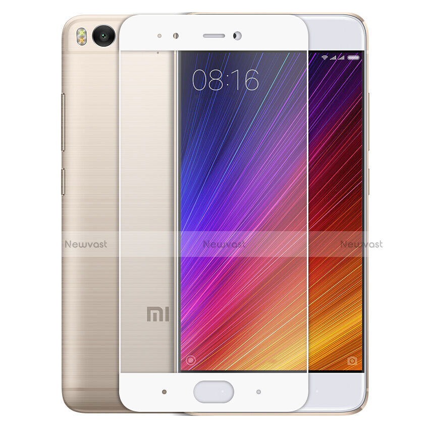 Ultra Clear Full Screen Protector Tempered Glass for Xiaomi Mi 5S 4G White