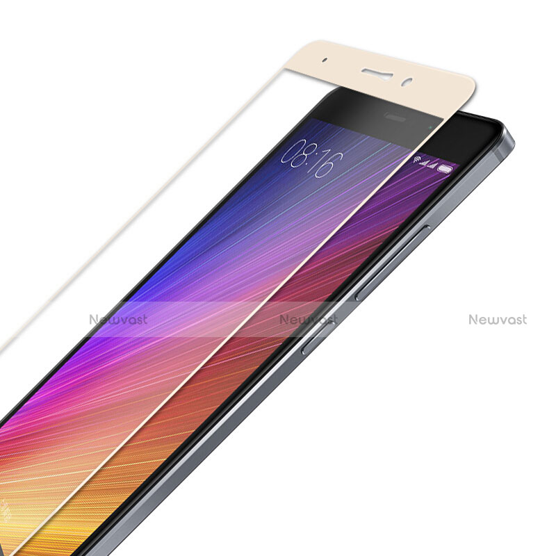 Ultra Clear Full Screen Protector Tempered Glass for Xiaomi Mi 5S Plus Gold