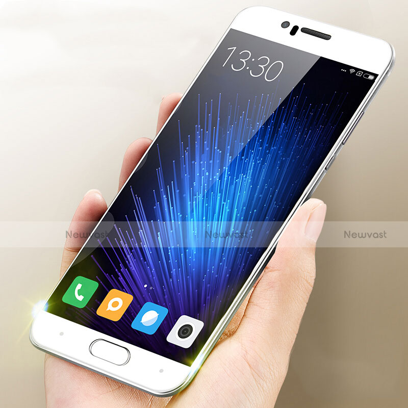 Ultra Clear Full Screen Protector Tempered Glass for Xiaomi Mi 6 White