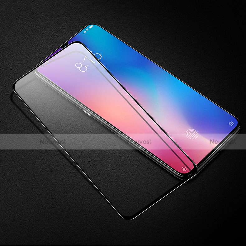 Ultra Clear Full Screen Protector Tempered Glass for Xiaomi Mi 9 Black