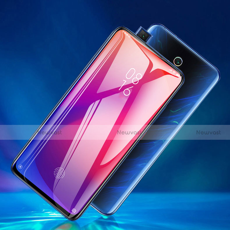 Ultra Clear Full Screen Protector Tempered Glass for Xiaomi Mi 9T Black