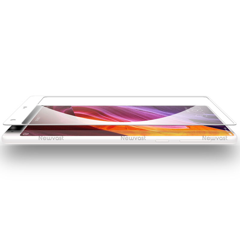 Ultra Clear Full Screen Protector Tempered Glass for Xiaomi Mi Mix White