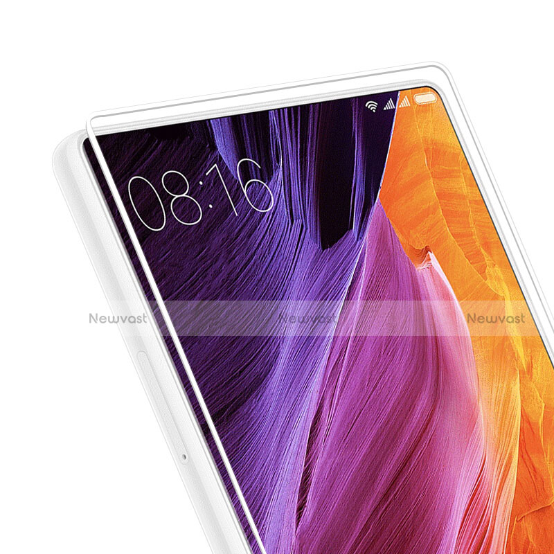 Ultra Clear Full Screen Protector Tempered Glass for Xiaomi Mi Mix White