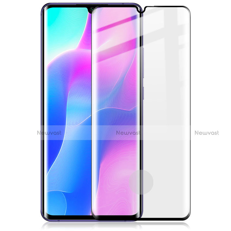 Ultra Clear Full Screen Protector Tempered Glass for Xiaomi Mi Note 10 Lite Black