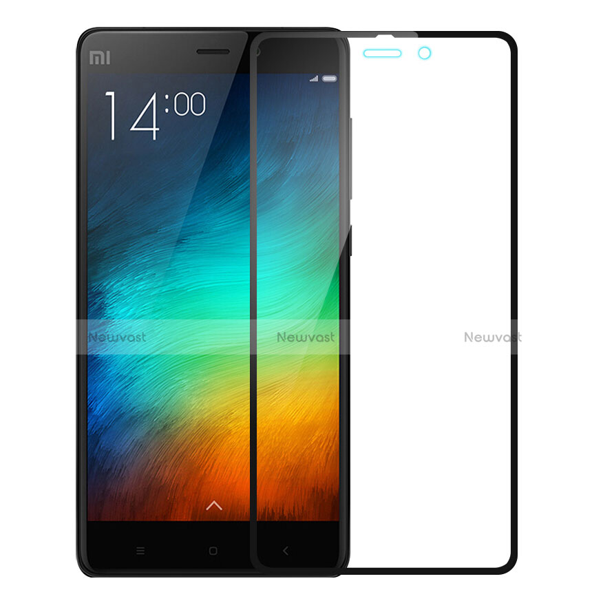 Ultra Clear Full Screen Protector Tempered Glass for Xiaomi Mi Note Black