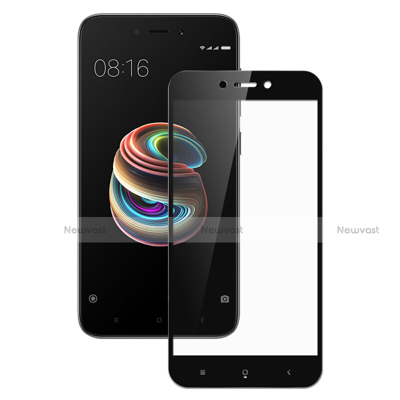 Ultra Clear Full Screen Protector Tempered Glass for Xiaomi Redmi 5A Black