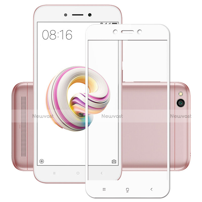 Ultra Clear Full Screen Protector Tempered Glass for Xiaomi Redmi 5A White