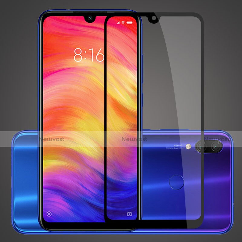 Ultra Clear Full Screen Protector Tempered Glass for Xiaomi Redmi 7 Black