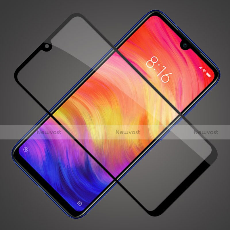 Ultra Clear Full Screen Protector Tempered Glass for Xiaomi Redmi 7 Black