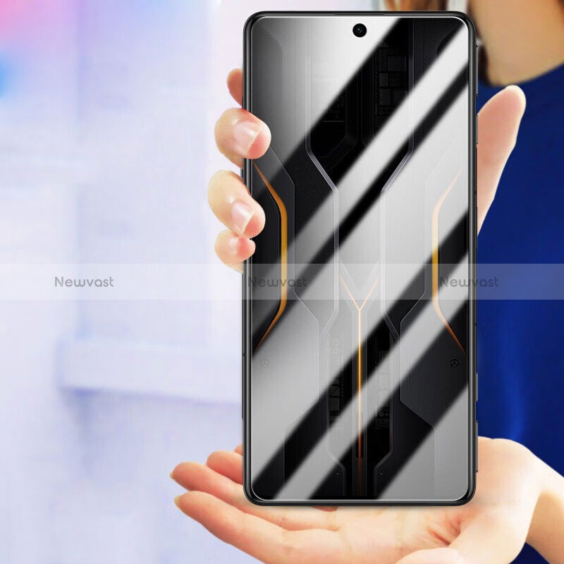 Ultra Clear Full Screen Protector Tempered Glass for Xiaomi Redmi K40 Gaming 5G Black