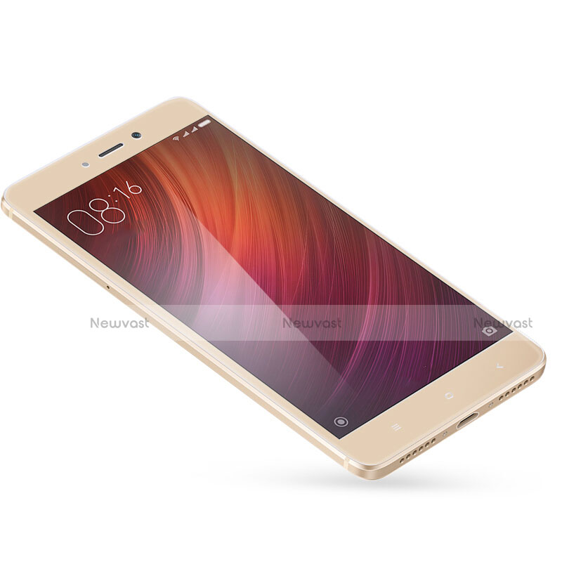 Ultra Clear Full Screen Protector Tempered Glass for Xiaomi Redmi Note 4 Standard Edition Gold