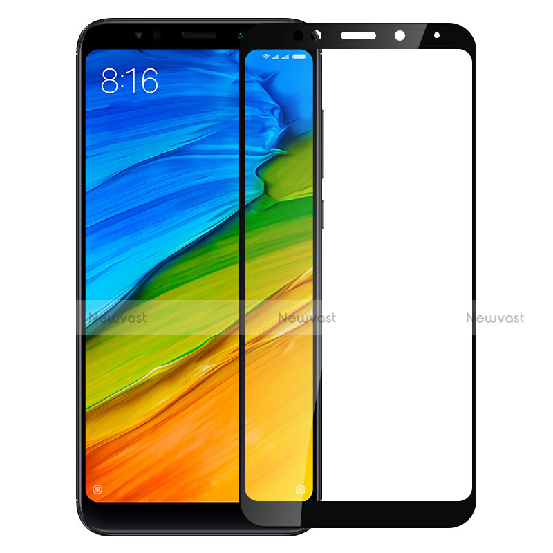 Ultra Clear Full Screen Protector Tempered Glass for Xiaomi Redmi Note 5 Indian Version Black