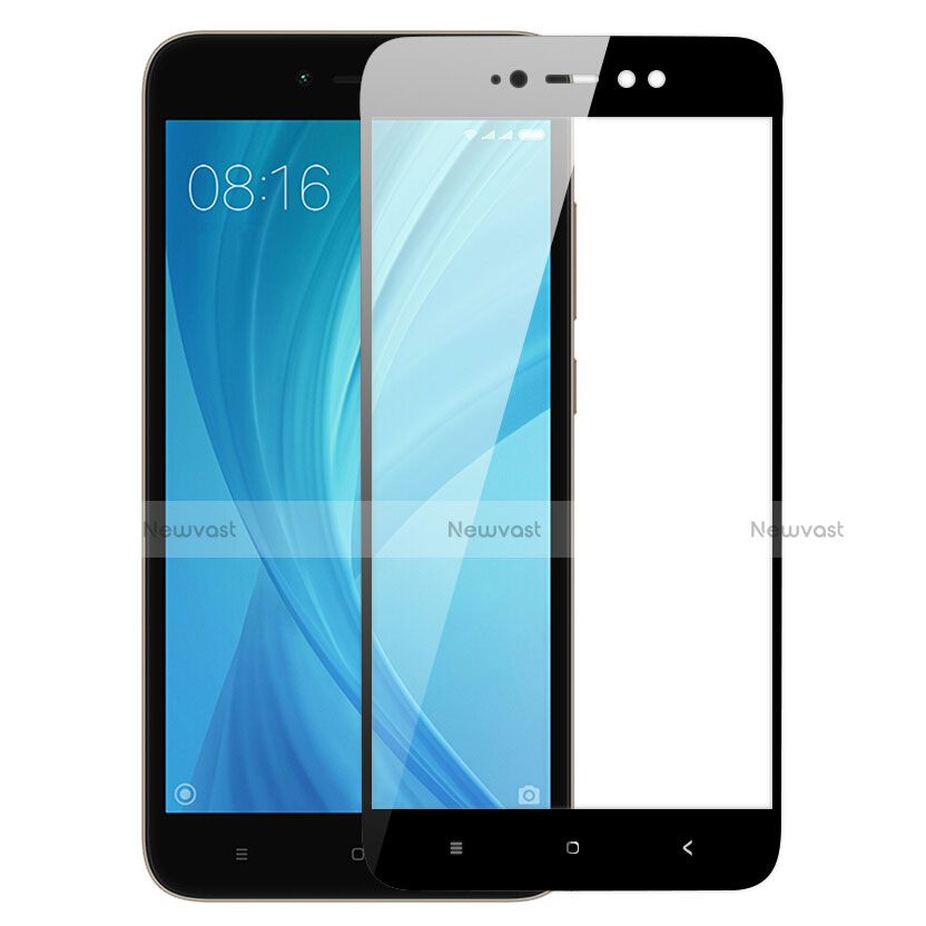 Ultra Clear Full Screen Protector Tempered Glass for Xiaomi Redmi Note 5A High Edition Black