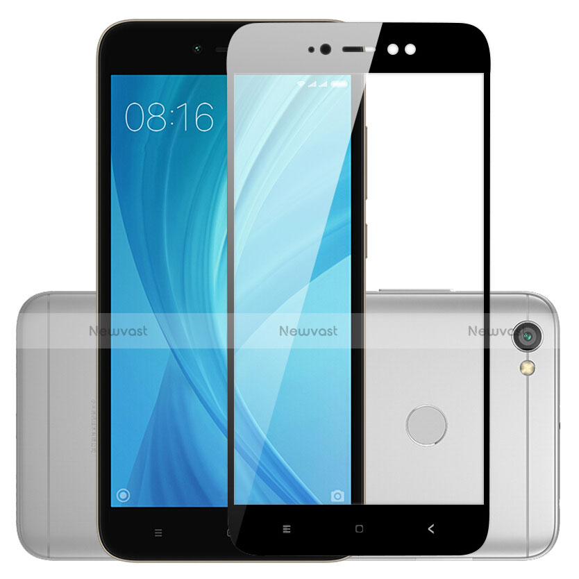 Ultra Clear Full Screen Protector Tempered Glass for Xiaomi Redmi Y1 Black