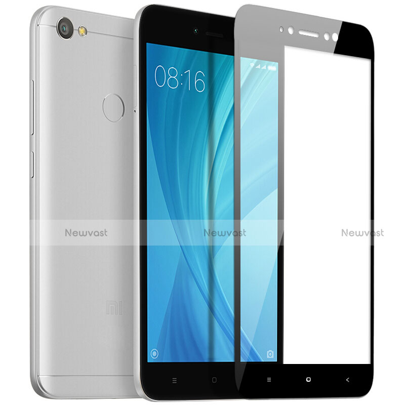 Ultra Clear Full Screen Protector Tempered Glass for Xiaomi Redmi Y1 Black