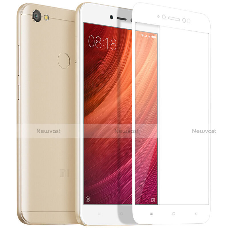 Ultra Clear Full Screen Protector Tempered Glass for Xiaomi Redmi Y1 White