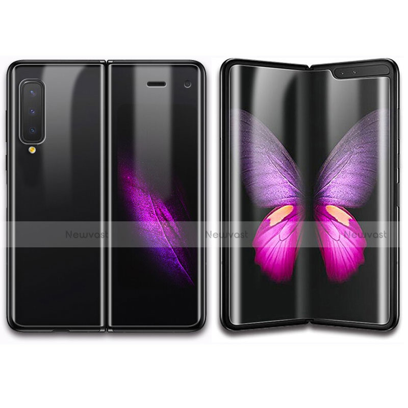 Ultra Clear Screen Protector Front and Back Film F01 for Samsung Galaxy Fold Clear