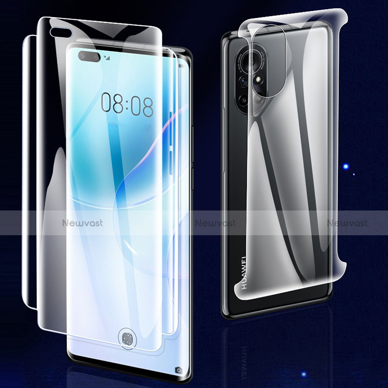 Ultra Clear Screen Protector Front and Back Film for Huawei Nova 8 Pro 5G Clear