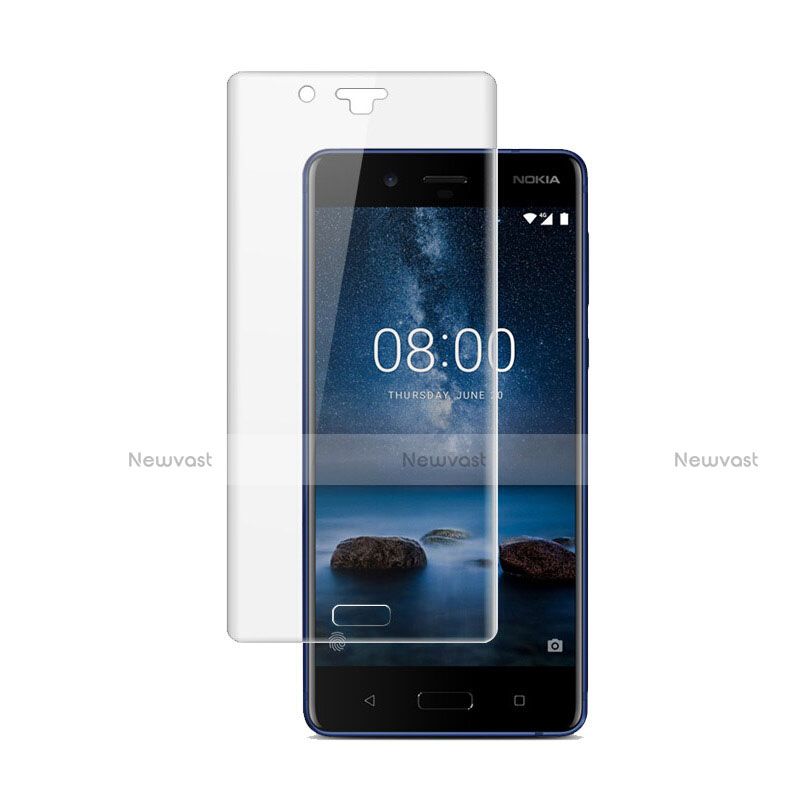 Ultra Clear Screen Protector Front and Back Film for Nokia 8 Clear