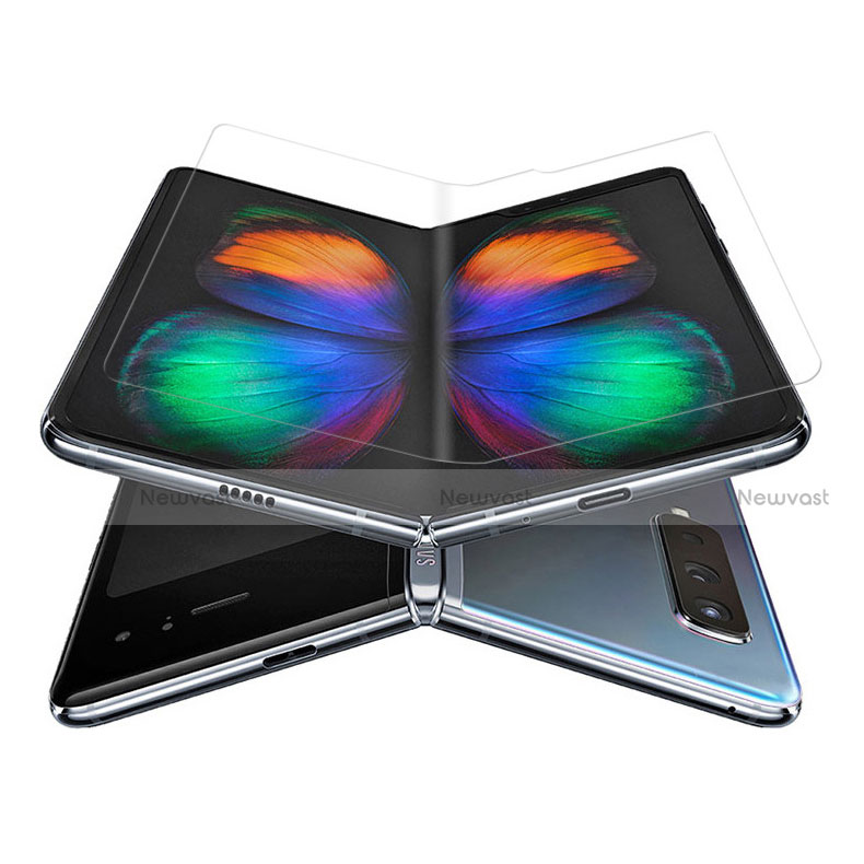 Ultra Clear Screen Protector Front and Back Film for Samsung Galaxy Fold Clear