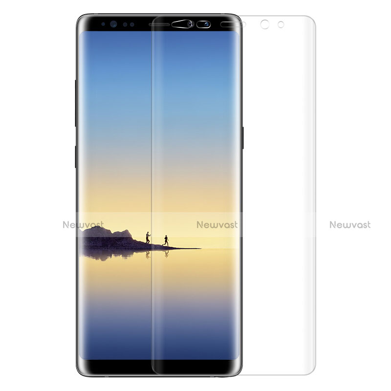 Ultra Clear Screen Protector Front and Back Film for Samsung Galaxy Note 8 Duos N950F Clear