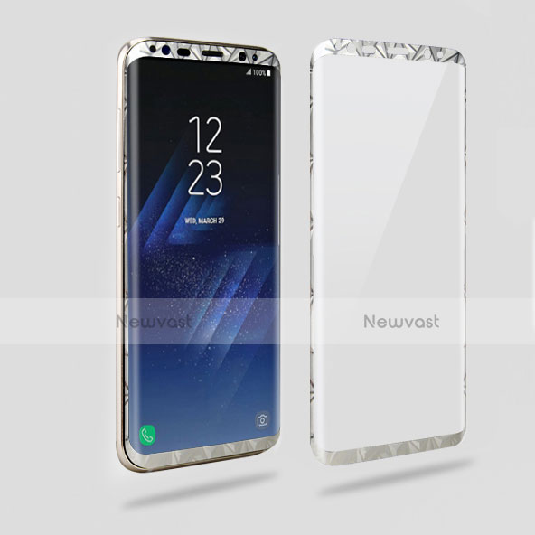 Ultra Clear Screen Protector Front and Back Film for Samsung Galaxy S8 Plus Silver