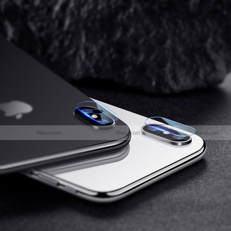 Ultra Clear Tempered Glass Camera Lens Protector F06 for Apple iPhone Xs Clear