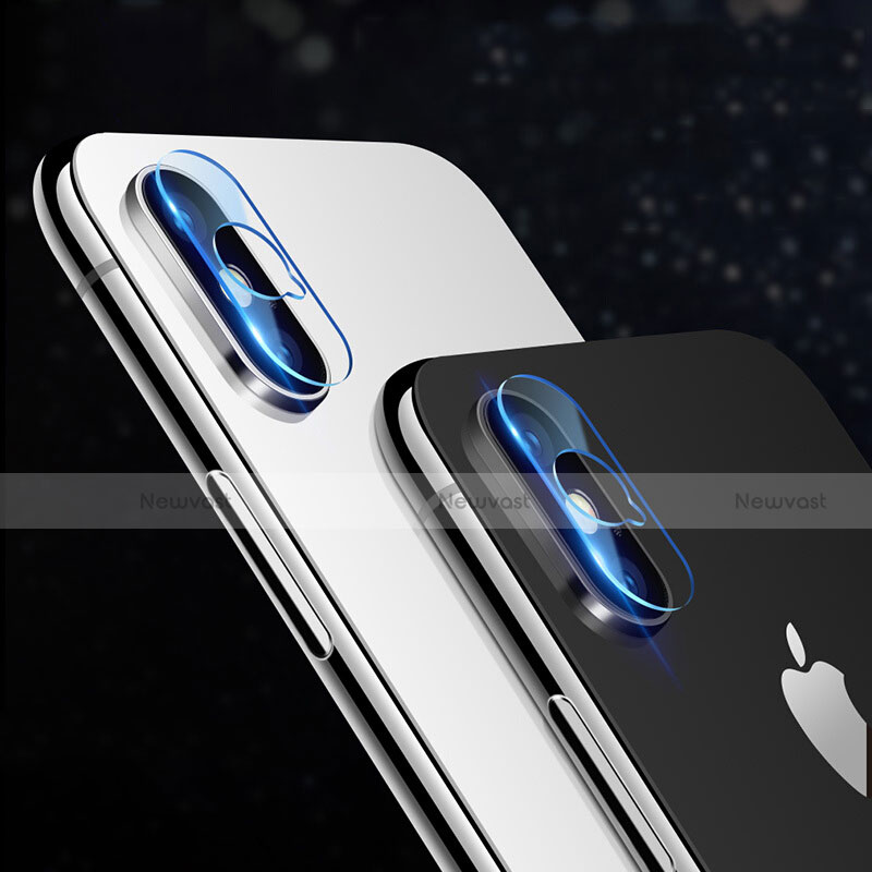 Ultra Clear Tempered Glass Camera Lens Protector F06 for Apple iPhone Xs Clear