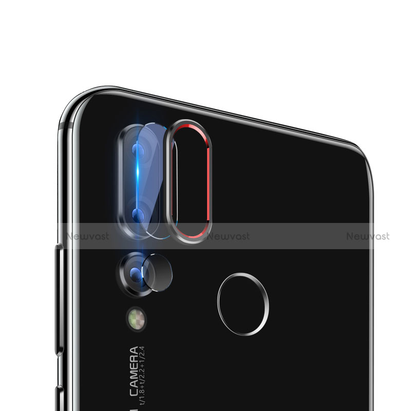 Ultra Clear Tempered Glass Camera Lens Protector for Huawei Nova 4 Red and Black