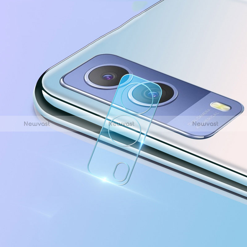 Ultra Clear Tempered Glass Camera Lens Protector for Vivo iQOO Z5x 5G Clear